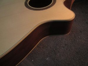 JP Fanned Frets Acoustic Guitar