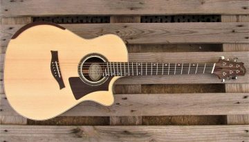 JP Fanned Frets Acoustic Guitar